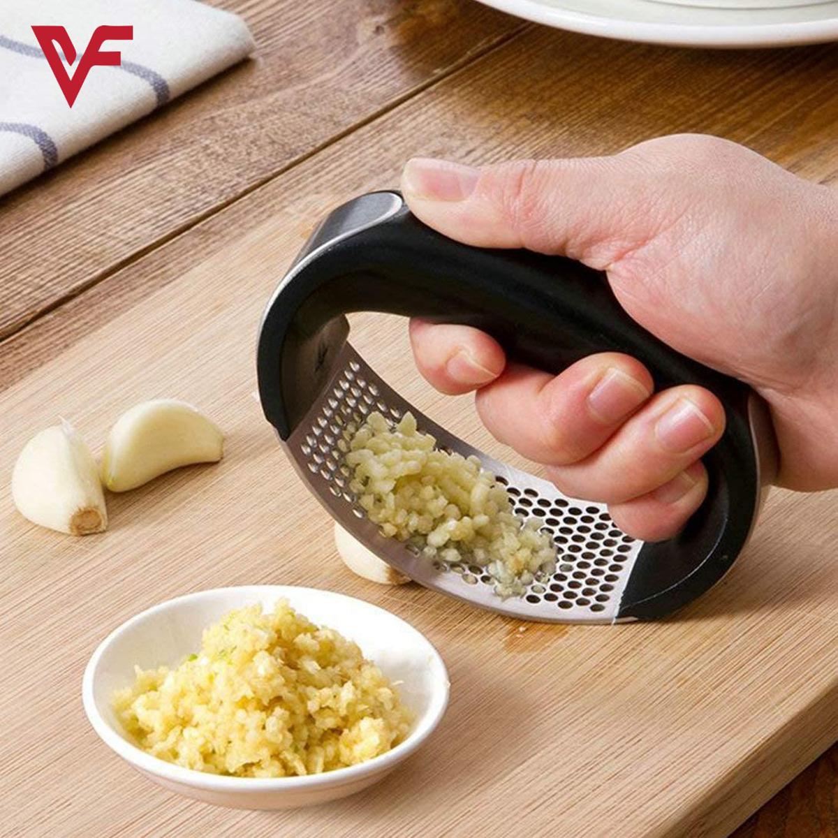 Manual Garlic Press Stainless Steel Handheld