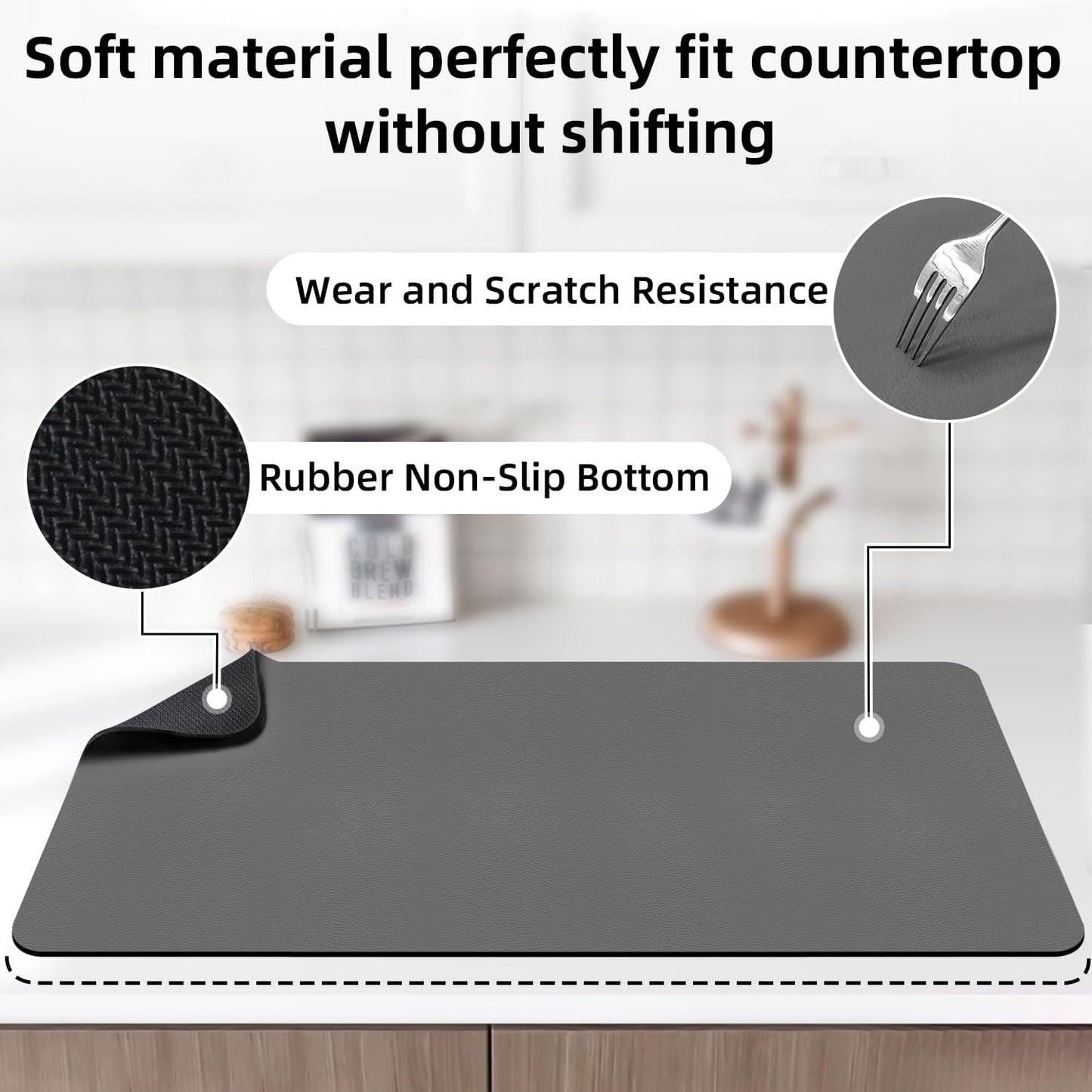 Anti-slip Water-absorbent Mat – Quick-drying Rug