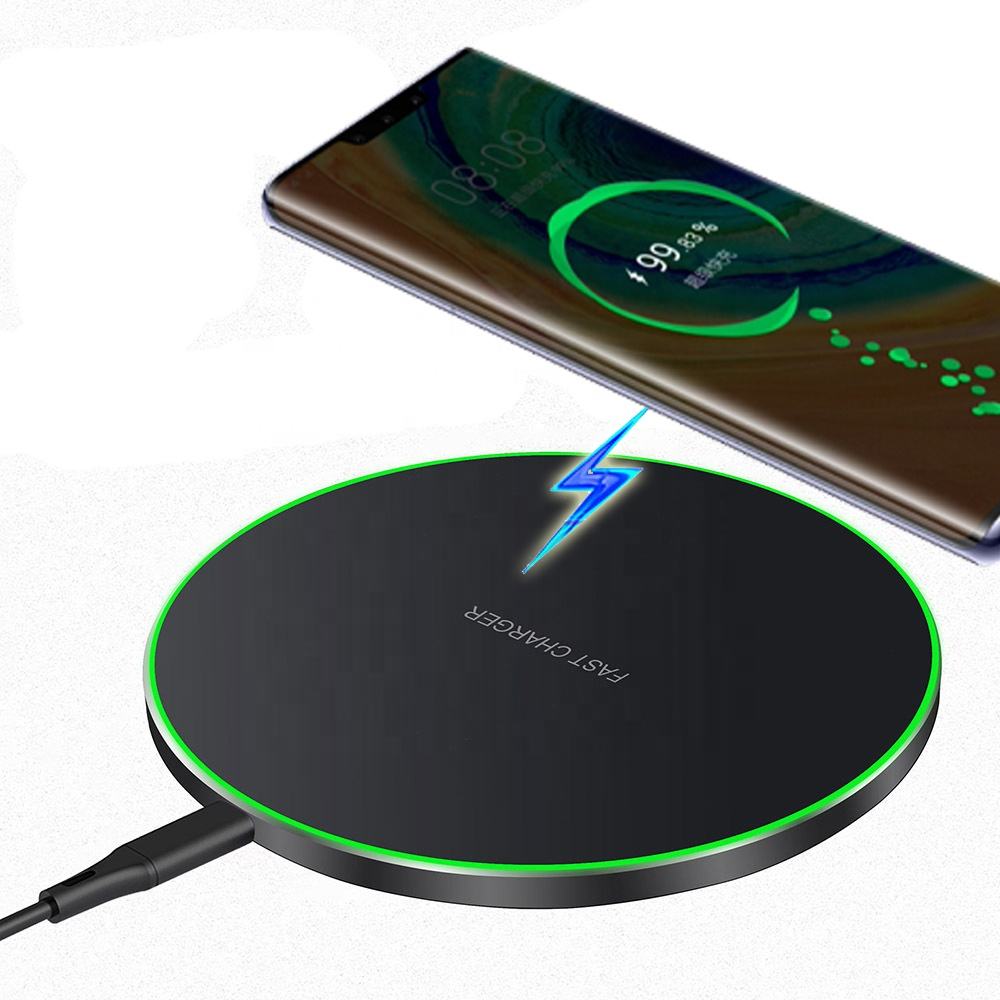 Round Wireless Charger 5W 7.5W 10W 15W 30W