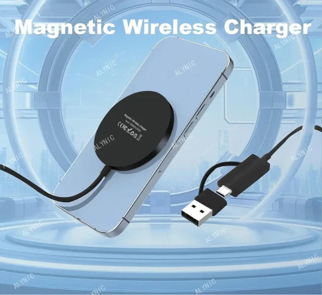 Round Wireless Charger 5W 7.5W 10W 15W 30W