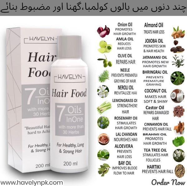 Hair Food Oil For Healthy Long & Strong Hair